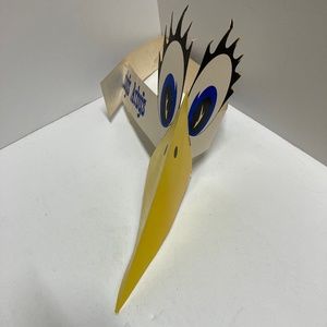 Vintage Arby's paper bird advertising headband visor ephemera
